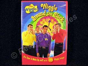 The Wiggles DVD   Wiggle Around the Clock  18 Songs NEW 045986205148 