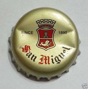SAN MIGUEL BEER Bottle Cap Crown SINGAPORE Gold  