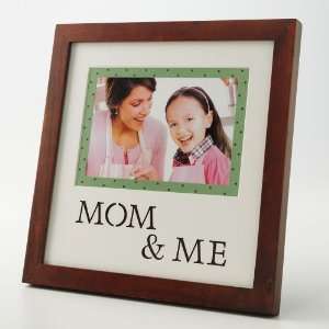  Home Studio® Mom & Me Laser Caption 4 x 6 Brown Wood 