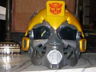 Bumblebee Transformers Wearable Helmet Head Talks!  