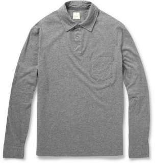    Polos  Long sleeve polos  Long Sleeved Jersey Polo Shirt