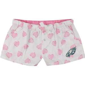    Philadelphia Eagles Womens Pink Essence Shorts