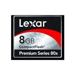  Lexar 8GB 80X Compact Flash Electronics