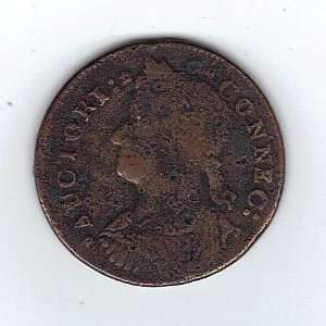  Colonial America Connecticut Copper Coin 