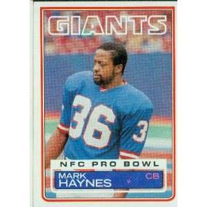 1983 Topps #126 Mark Haynes DP   New York Giants (Football 