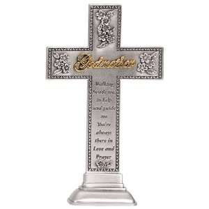  Godmother Standing Pewter Cross 