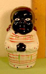 Black Americana LADY CHEF Collectable STOVE TOP SHAKER  