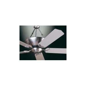  Crescent 52 Inch Brushed Nickel Ceiling Fan: Home 