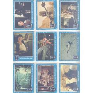  Star Wars 30th Anniversary Trading Cards Complete 9 Card Magnet 
