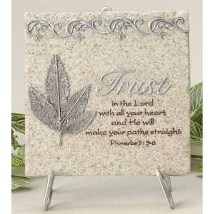  Pack of 2 Natures Inspirations 2 Pieces Trust Plaques 