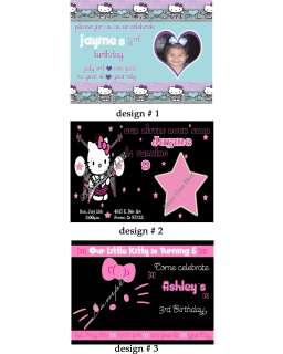 Hello Kitty Birthday Invitations ~ U PRINT~  