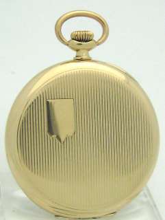 IWC LÉPINE TASCHENUHR 14 KT GOLD KALIBER 73 von 1927  