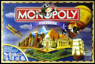NEU ovp PARKER limited Edition Monopoly WELTREISE  