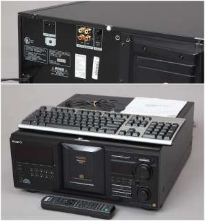 Sony CDP M333ES CD Player 400 CD jukebox MEGA STORAGE ES excellent 