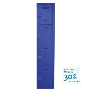  Bradley Lenox 4 Tier Solid Plastic Lockers XL Office 