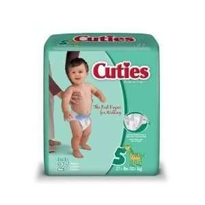   Cuties Premium Baby Diapers Size 5 Pack