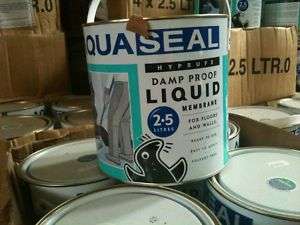 Aqua Seal Liquid Membrane 2.5litre, Clearance  