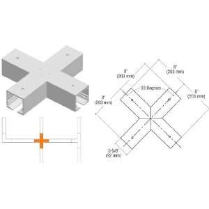   Aluminum SPS Standard Manual 4 Way Cross Intersection by CR Laurence