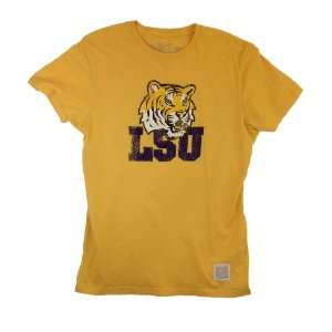    Worlds Best Tee, Gold, LSU Tigers, Large: Sports & Outdoors
