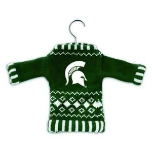 Michigan State Knit Sweater Ornament (Set of 3) Sports 