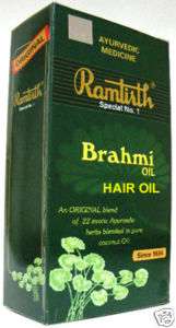 300ml Ramtirth Brahmi HAIR OIL LOSS FALL USA SELLER  