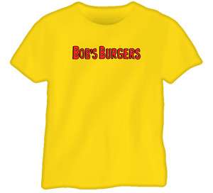 Bobs Burgers Restaurant Logo Hamburger T Shirt  