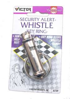 Security Alert Personal Alarm Whistle With Key Ring 077231007399 