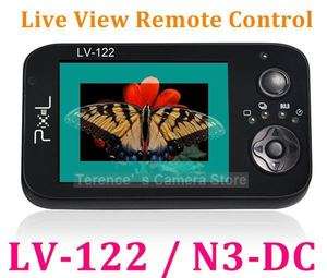   122 N3 DC Wired Live View Remote Control for Canon EOS 7D , 1D Mark IV