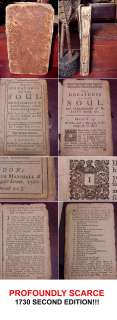 1730 John Bunyan GREATNESS OF THE SOUL Antique Bible Holy Christian 
