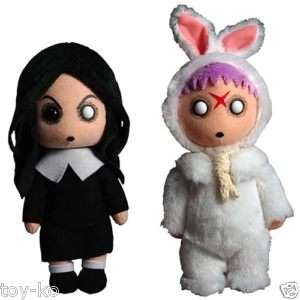 Set of 2 Living Dead Dolls Plush   Sadie & Eggzorcist  