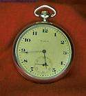 1917 ELGIN 12s POCKET WATCH OPEN FACE GOLD FILLED EXCELLENT CONDITION 