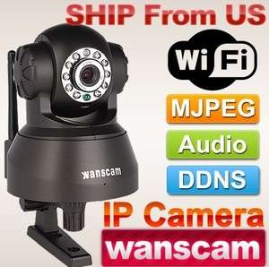 Security Network Wireless IP Camera Motion Detection Night Vision 2Way 
