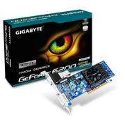 GIGABYTE nVidia GeForce 6200 512MB DDR2 VGA/DVI Low Profile AGP Video 