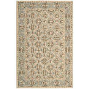   Heritage Sky Blue 8 Ft. X 11 Ft. Area Rug 005557 at The Home Depot