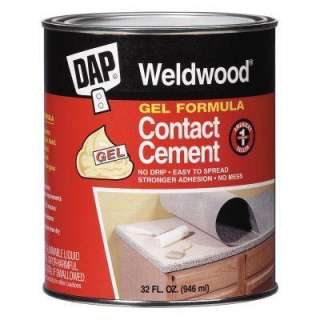 DAP Weldwood 32 fl. oz. Gel Formula Contact Cement 25312 at The Home 
