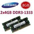  SAMSUNG Original 4 GB 204 pin DDR3 1333 PC3 10600 CL9 SO 