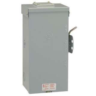 GE100 Amp 240 Volt Non Fused Emergency Power Transfer Switch