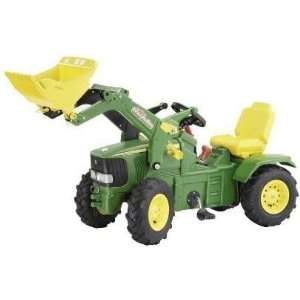 rolly toys 041756 Tret Traktor John Deere mit Luftbereifung, Schaltung 