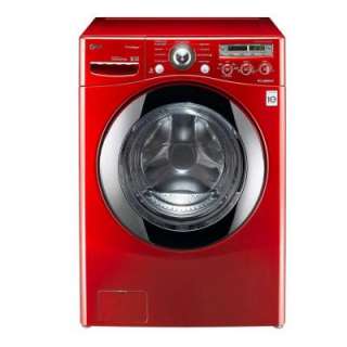 LG Electronics 3.6 cu.ft. Large Front Load SteamWasher in Wild Cherry 