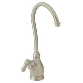 MOENAquasuite Single Handle Kitchen/Bar Faucet in Stainless Steel with 