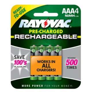   AAA Rechargeable Batteries (4 Pack) LD724 4OP 