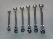  Flex Ratchet Wrench Set (MM) Valley 10, 12, 13, 14, 15, & 17 MM  