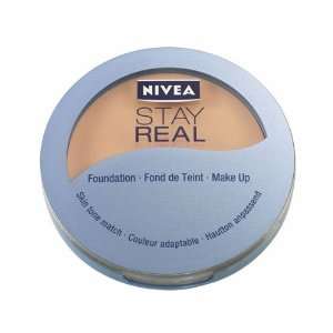 Nivea Stay Real kompakt Make up das sich dem Hautton anpasst. Make up 