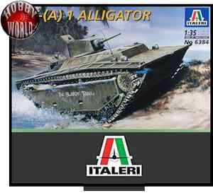 ITALERI 6384 LVT (A) 1 ALLIGATOR 135 Scale Model Kit  