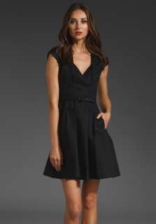 SPOKE BY ZAC POSEN Suiting Dress in Black  