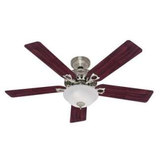 Astoria 52 in. Brushed Nickel Ceiling Fan 22460 at The Home Depot
