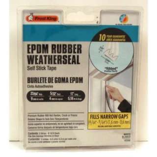   EPDM Cellular Rubber Weatherseal Tape (2 Pack) V23WA 