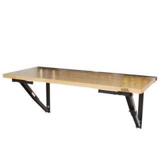   Workbench with 60 in. x 24 in. Work Surface and Locking Metal Supports