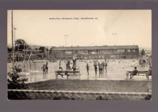 Municipal Swimming Pool Hellertown, Pennsylvania 1960’s Photo  