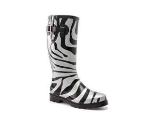 Chooka Zebra Metallic Rain Boot   DSW